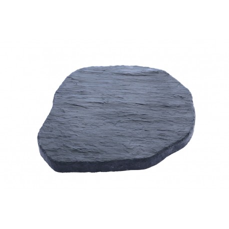 Pas japonais de jardin en pierre reconstituée 32 x 41 x 4 cm schiste Pas japonais de jardin en pierre reconstituée 32 x 41 x 4 cm schiste