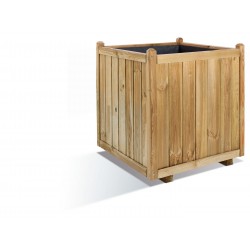 Jardinière en bois carrée Vendôme 70 x 70 x 75 cm