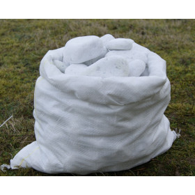 Banc de Jardin en Gabion Calma 155 x 40 cm Avec Galets