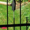 Clôture De Jardin Flex 114 x 97 cm