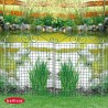 Clôture De Protection Avec Ornement 76 x 94 cm Verte