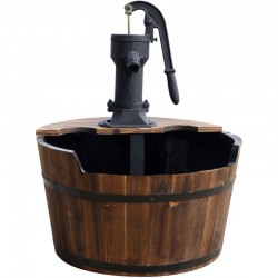Cascade de jardin en bois Newcastle 60 x 60 x 75 cm