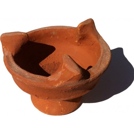 Brasero Terre Cuite 18 cm Sans Armature H.12 cm Brasero Terre Cuite 18 cm Sans Armature H.12 cm
