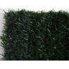 Haie artificielle de jardin en PVC 126 brins Ultra 300 x 120 cm