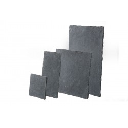 Dalles en pierre naturelle orient nero ép. 2 cm, module 0,72 m2