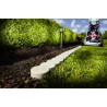 Bordure de jardin en PVC bio beige sans élément de finition 192 x 10 x 5 cm