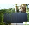Canisse de jardin en PVC 300 x 120 cm gris anthracite