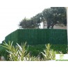 Haie artificielle de jardin en PVC 126 brins Supra 300 x 100 cm