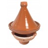 Plat tajine de cuisson en terre cuite 34 cm et son brasero sans armature