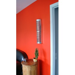Applique murale en aluminium design ronde 60 x 16 cm