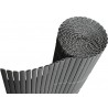 Canisse de jardin en PVC 300 x 180 cm gris anthracite