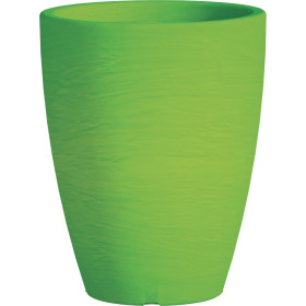 Jardiniere en polypropylène conique Adone Round 30 x 30 x 38 cm vert