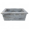 Jardinière en Béton Rectangulaire 136 x 76 x 55 cm Ton Pierre