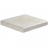 Margelle en pierre naturelle bord chanfreiné angle sortant 60 x 25 x 3 cm