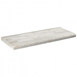 Margelle en pierre naturelle bord quart de rond droite 60 x 25 x 3 cm