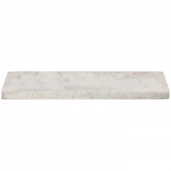Margelle en pierre naturelle bord quart de rond droite 60 x 25 x 3 cm