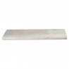 Margelle en pierre naturelle bord demi rond droite 60 x 25 x 3 cm