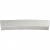 Margelle en pierre naturelle bord quart de rond courbe 60 x 28 x 4 cm