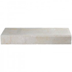 Margelle en pierre naturelle bord chanfreiné droite 60 x 25 x 8 cm