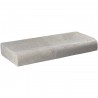 Margelle en pierre naturelle bord quart de rond droite 60 x 25 x 8 cm