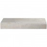 Margelle en pierre naturelle bord quart de rond droite 60 x 25 x 8 cm