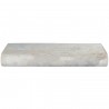 Margelle en pierre naturelle bord demi rond droite 60 x 25 x 8 cm