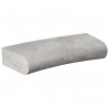 Margelle en pierre naturelle bord demi rond courbe 60 x 28 x 12 cm