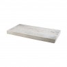 Pas japonais de jardin en pierre reconstituée chêne blanchi 57 x 27 x 3 cm