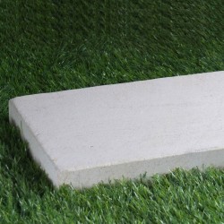 Pas japonais de jardin en pierre naturelle brossée traverse 70 x 30 x 5 cm