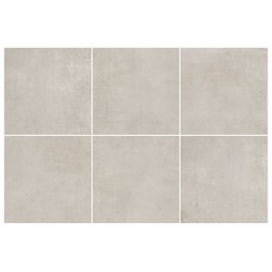 Carrelage extérieur grès cérame Cemento Light 60 x 60 x 2 cm
