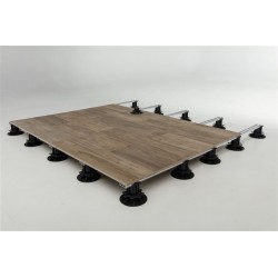 Carrelage extérieur grès cérame Legno Miele 120 x 30 x 2 cm