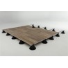 Carrelage extérieur grès cérame Legno Miele 120 x 30 x 2 cm