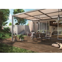 Carrelage extérieur grès cérame Legno Miele 120 x 30 x 2 cm