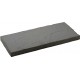 Dessus de muret en pierre reconstituée aspect ardoise 50 x 23 x 3 cm gris anthracite