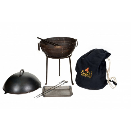 Kit barbecue 40 cm KADAI et ses accessoires Kit barbecue 40 cm KADAI et ses accessoires