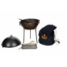 Kit barbecue 40 cm KADAI et ses accessoires