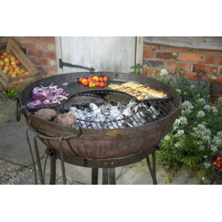 Plancha de cuisson pour barbecue Kadai 60 cm