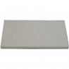 Dalle de terrasse en béton grenaillée 60 x 30 x 4 cm gris clair par palette de 6,84 m2