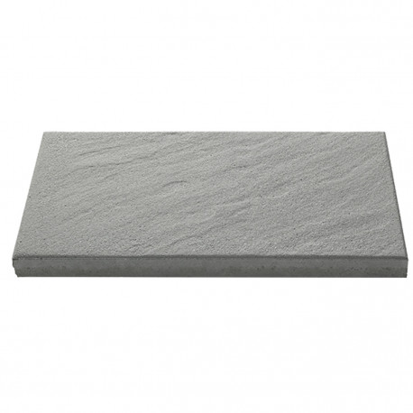 Dalle de terrasse en béton grenaillée 60 x 30 x 4 cm gris anthracite par palette de 6,84 m2