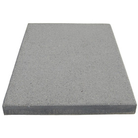 Dalle de terrasse en béton grenaillée 60 x 40 x 4 cm gris clair par palette de 8,64 m2