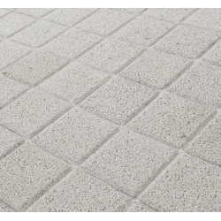 Pavé en béton drainant 12 x 12 x 6 cm ton pierre par palette de 6,46 m2