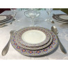 Assiette plate ronde en porcelaine Ø : 20,5 cm blanche