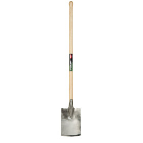 Bêche de jardin en acier et frêne manche boule 105 cm - POLET