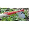 Binette de jardin en acier trempé et manche boule en frêne de 160 cm - POLET