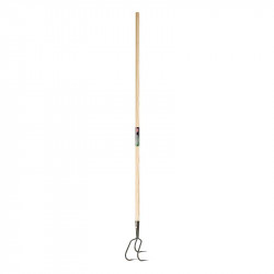 Cultivateur griffe de jardin 3 dents manche boule 150 cm - POLET