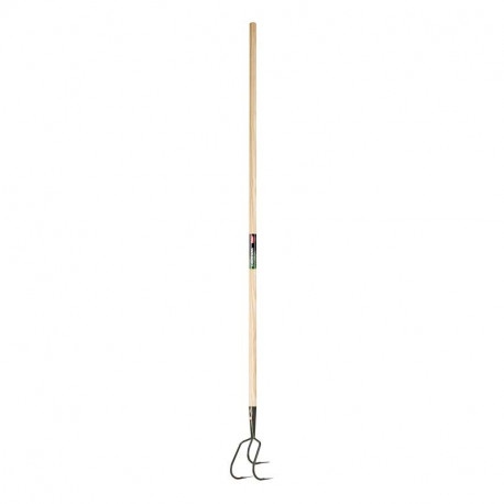 Cultivateur griffe de jardin 3 dents manche boule 150 cm - POLET