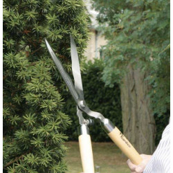 Cisaille à haie en acier forgé et poignées bambou 56 cm - POLET