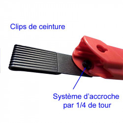 Scie à élaguer lame droite 30 cm avec étui  - POLET