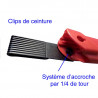 Scie à élaguer lame droite 30 cm avec étui  - POLET