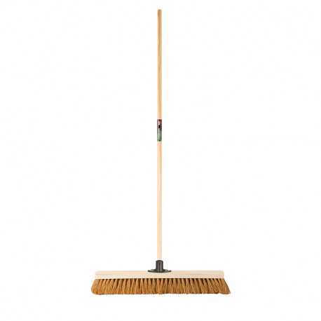 Balai ménage coco 60 cm manche frêne 140 cm - POLET Balai ménage coco 60 cm manche frêne 140 cm - POLET